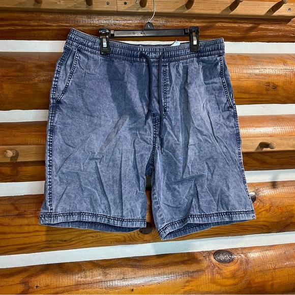 H&M Men's Washed Blue Athletic Shorts - Picture 1 of 3